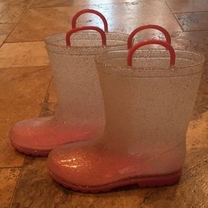Size 13 girls rain boots